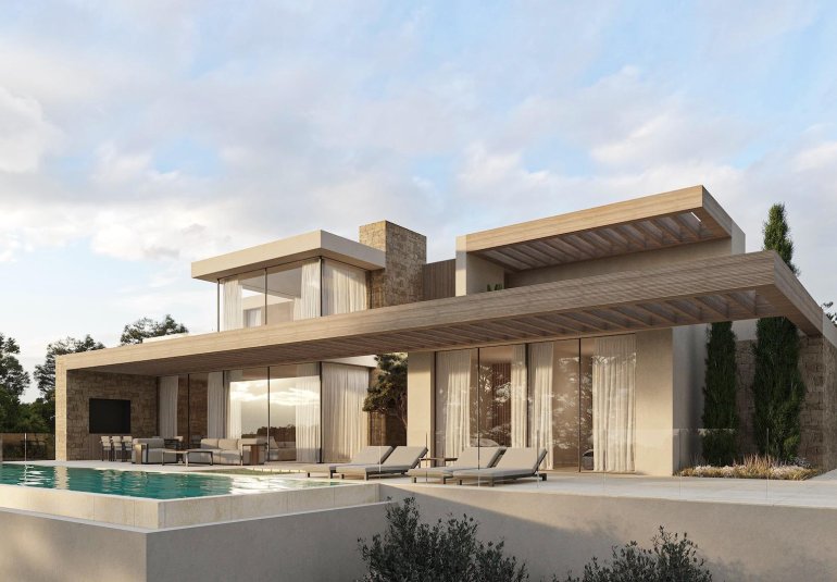 Obra nueva - Villa -
Benissa - Cala de la Fustera