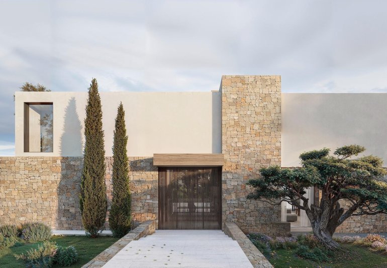 Obra nueva - Villa -
Benissa - Cala de la Fustera