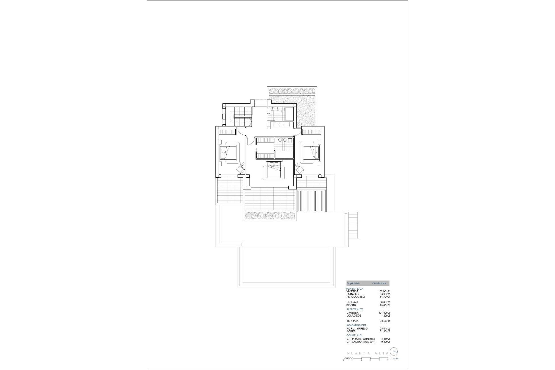 Obra nueva - Villa -
Benissa - La Fustera