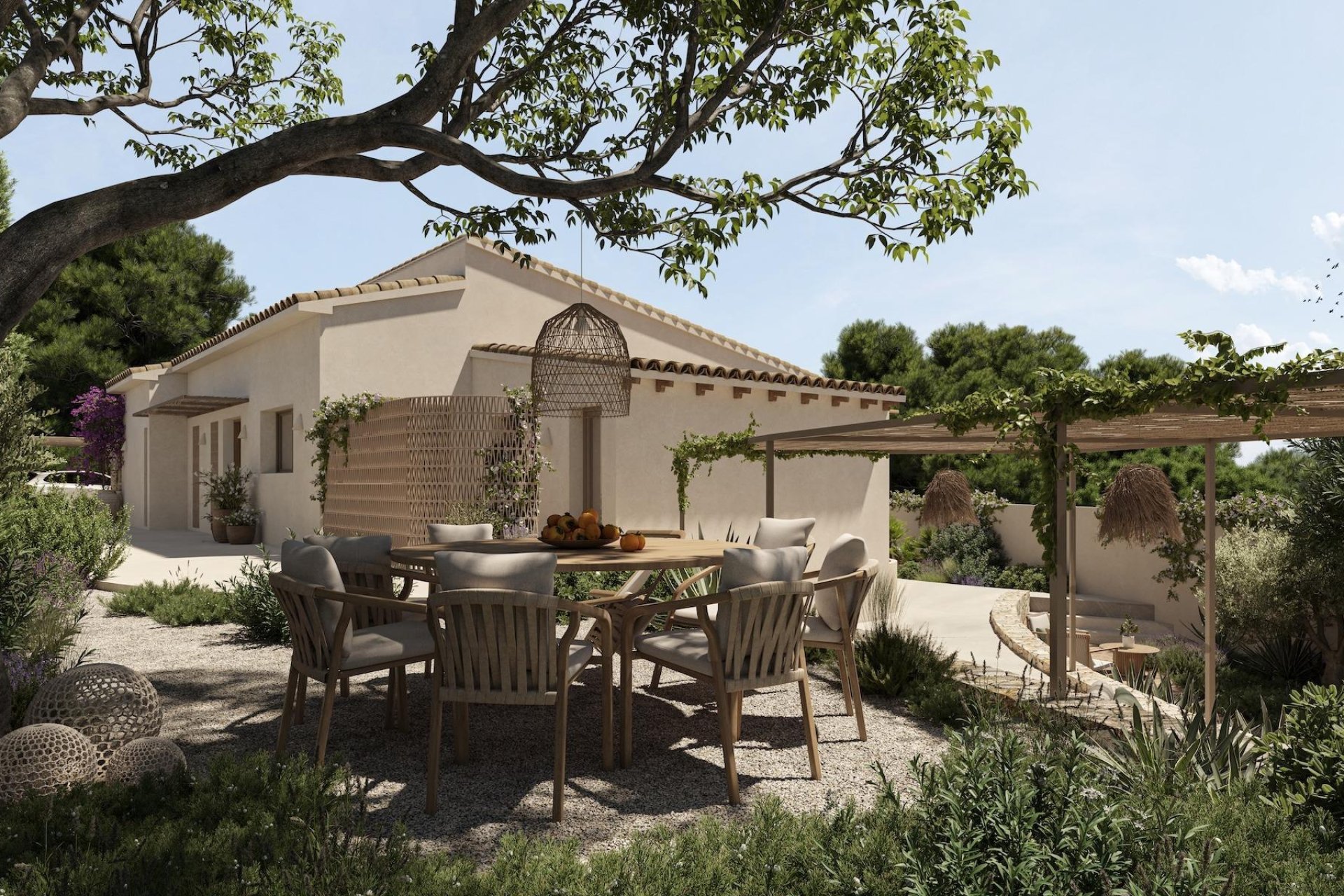 Obra nueva - Villa -
Benissa - La Fustera
