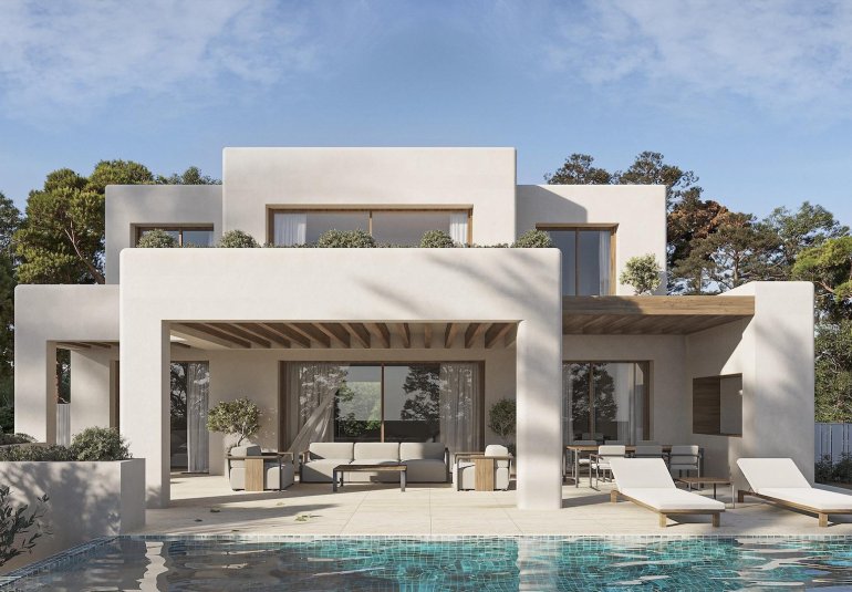Obra nueva - Villa -
Benissa - La Fustera