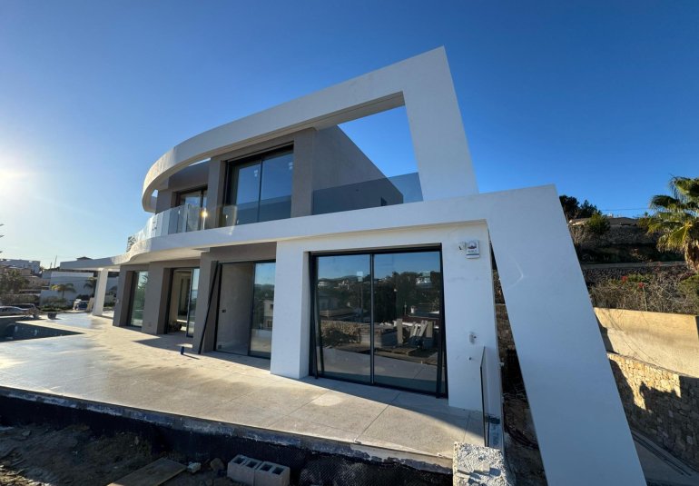 Obra nueva - Villa -
Benissa - Playa de La Fustera