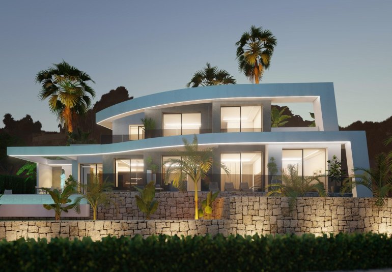 Obra nueva - Villa -
Benissa - Playa de La Fustera