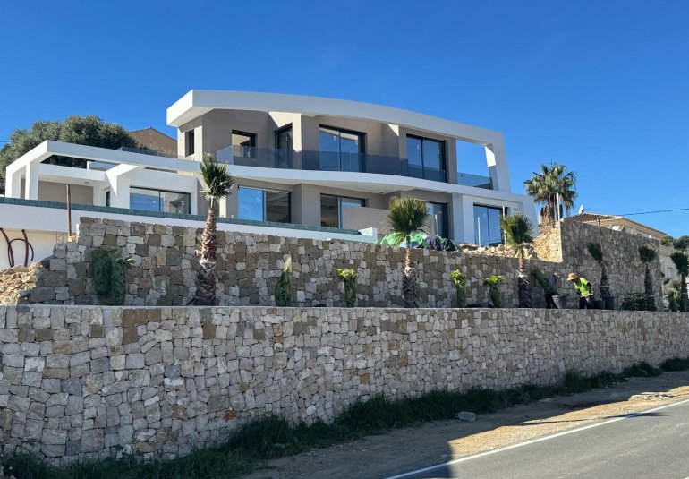 Obra nueva - Villa -
Benissa - Playa de La Fustera