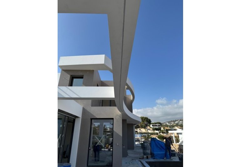 Obra nueva - Villa -
Benissa - Playa de La Fustera