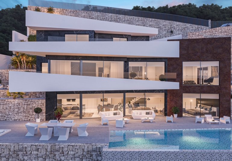 Obra nueva - Villa -
Benissa - Racó Del Galeno
