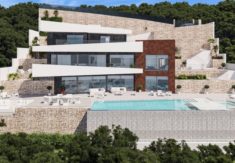 Obra nueva - Villa -
Benissa - Racó Del Galeno