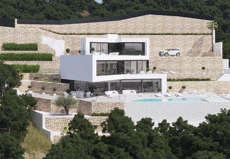 Obra nueva - Villa -
Benissa - Racó Del Galeno