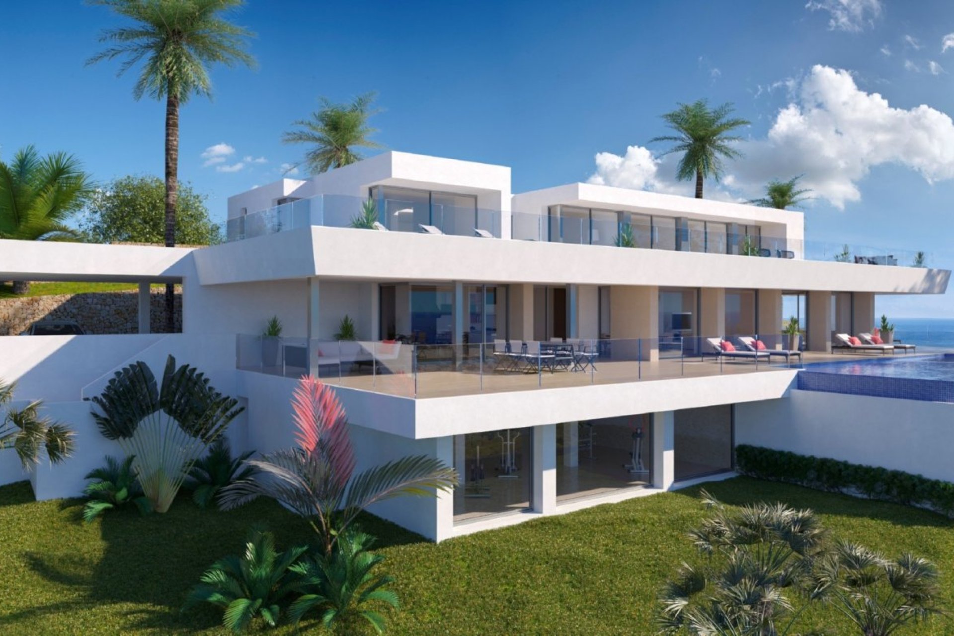 Obra nueva - Villa -
Benitachell - Cumbre del Sol