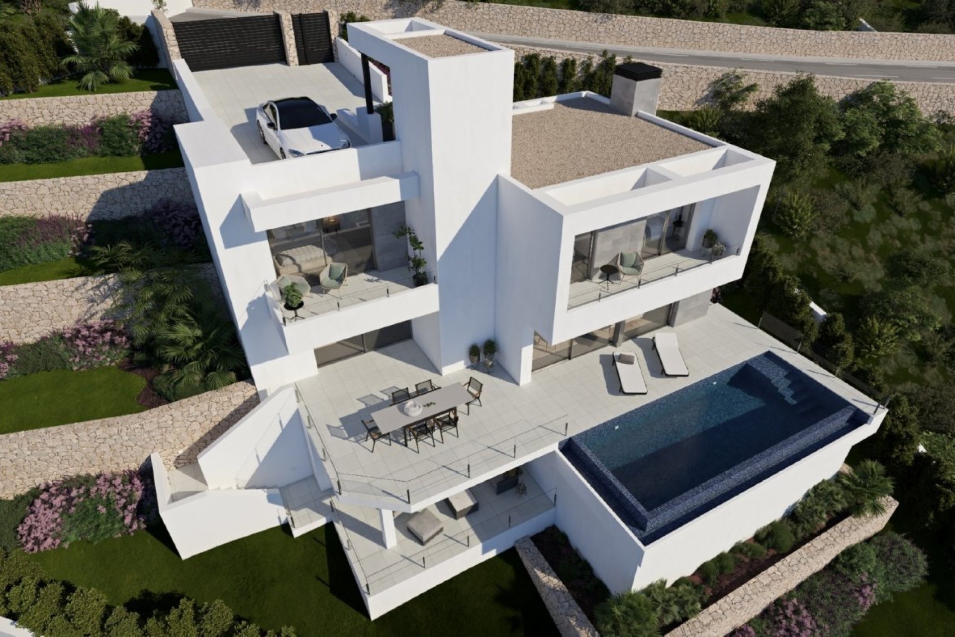 Obra nueva - Villa -
Benitachell - Cumbre del Sol