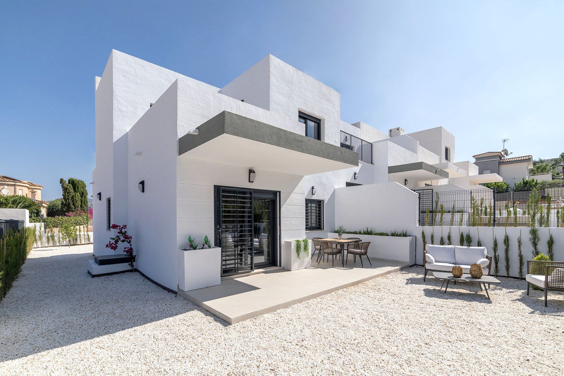 Obra nueva - Villa -
Busot, zona Bonalba Golf (Alicante) - Spain
