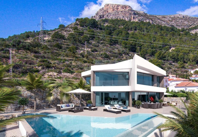 Obra nueva - Villa -
Calpe - Cucarres