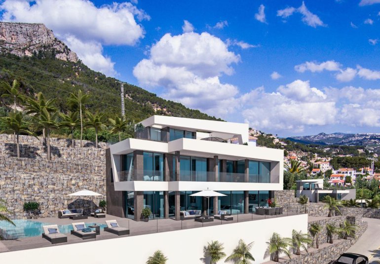 Obra nueva - Villa -
Calpe - Cucarres