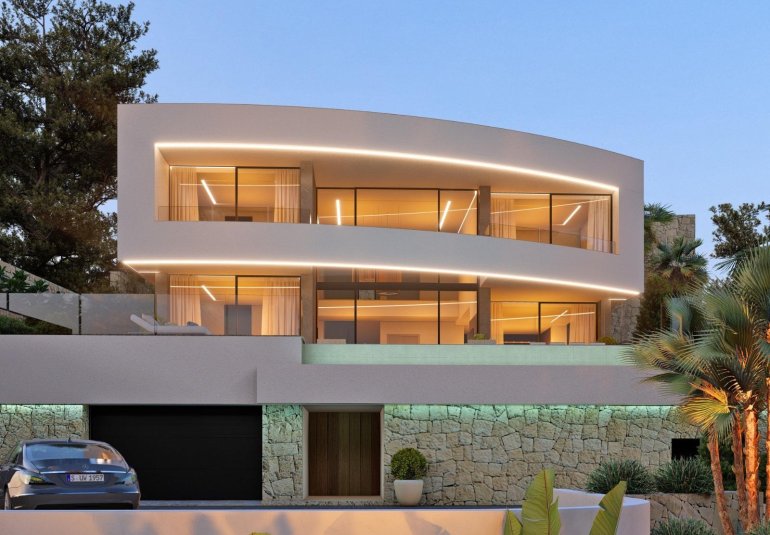 Obra nueva - Villa -
Calpe - Empedrola