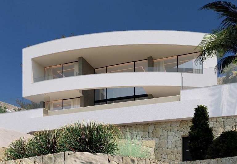 Obra nueva - Villa -
Calpe - Empedrola