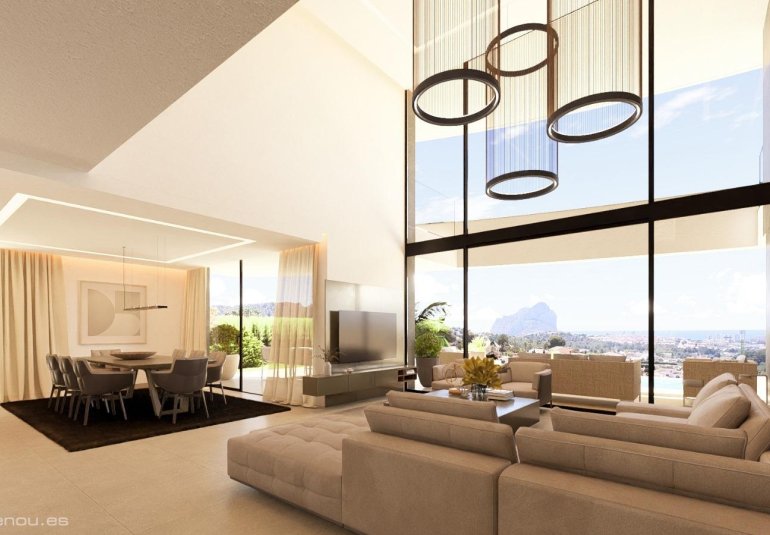 Obra nueva - Villa -
Calpe - Empedrola