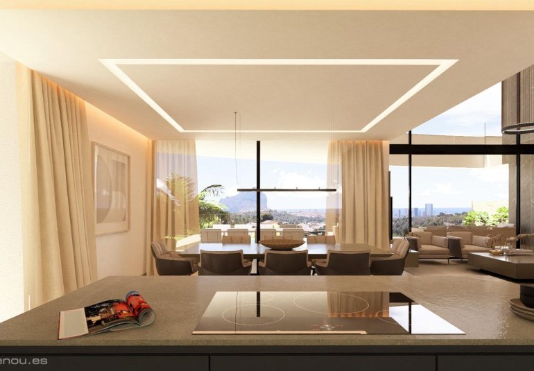 Obra nueva - Villa -
Calpe - Empedrola