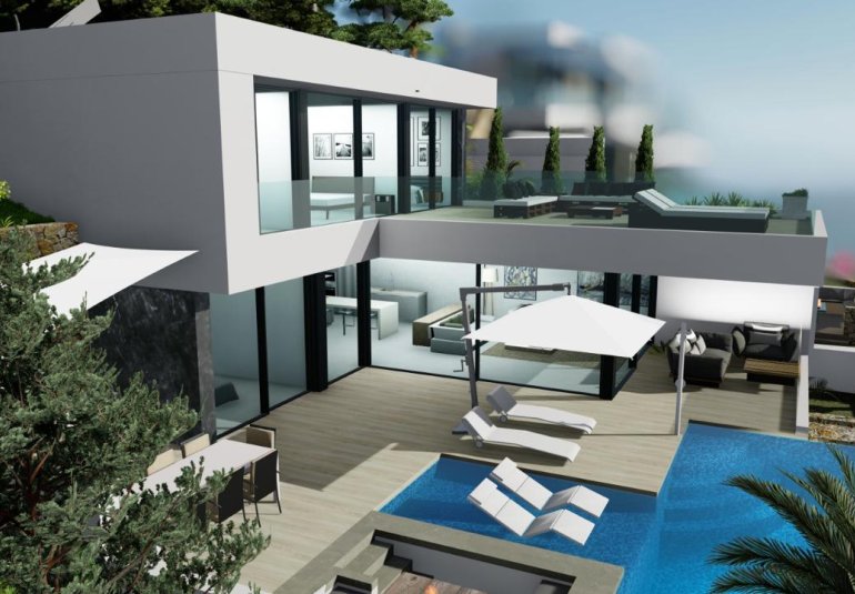 Obra nueva - Villa -
Calpe - Maryvilla