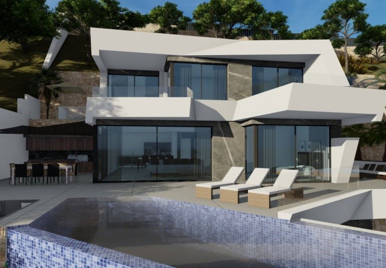 Obra nueva - Villa -
Calpe - Maryvilla