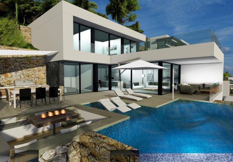 Obra nueva - Villa -
Calpe - Maryvilla
