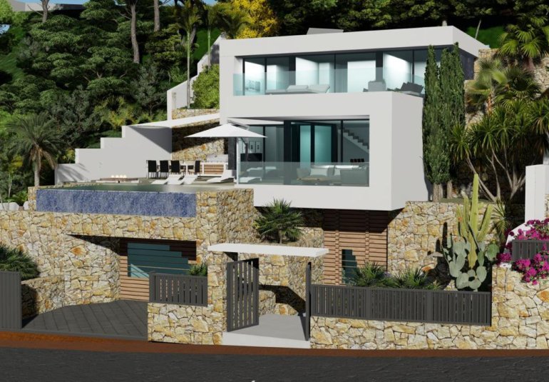 Obra nueva - Villa -
Calpe - Maryvilla