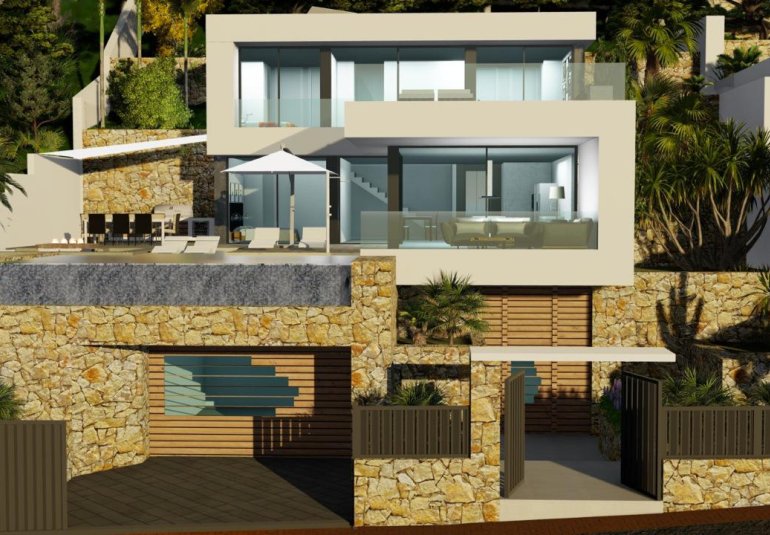 Obra nueva - Villa -
Calpe - Maryvilla