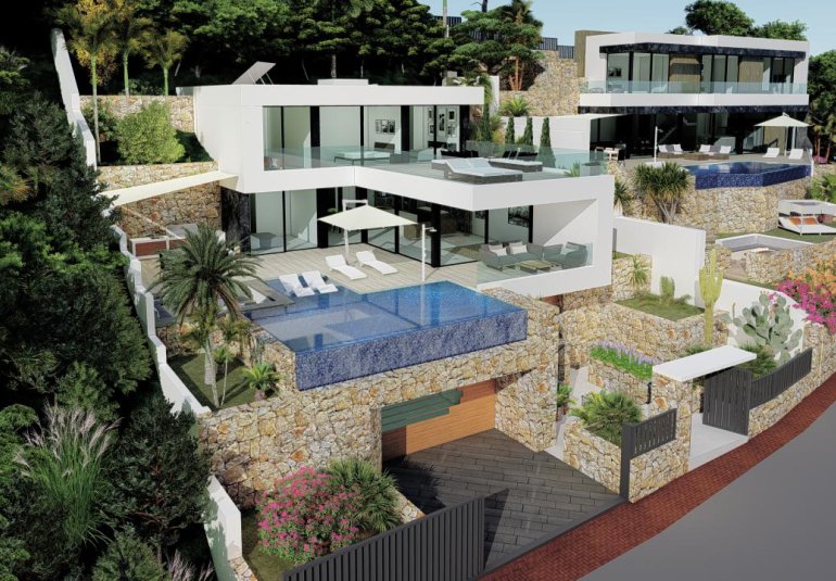 Obra nueva - Villa -
Calpe - Maryvilla