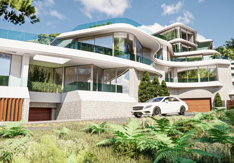 Obra nueva - Villa -
Calpe - Mascarat