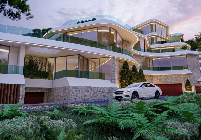 Obra nueva - Villa -
Calpe - Mascarat