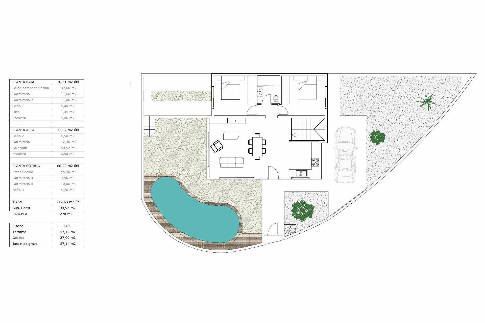 Obra nueva - Villa -
Ciudad Quesada - Rojales - Golf La Marquesa (Ciudad Quesada)