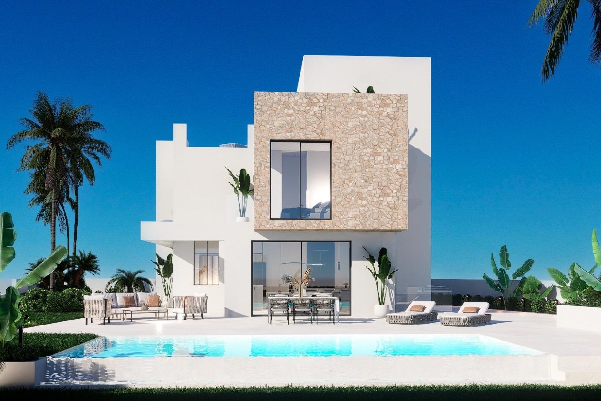 Obra nueva - Villa -
Finestrat - Balcon de finestrat