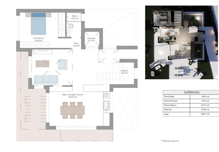 Obra nueva - Villa -
Finestrat - Balcon de finestrat