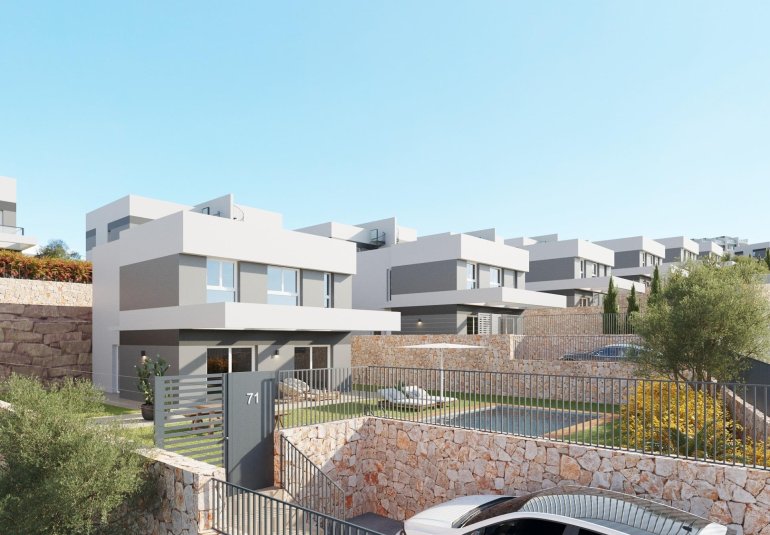 Obra nueva - Villa -
Finestrat - Balcon de finestrat
