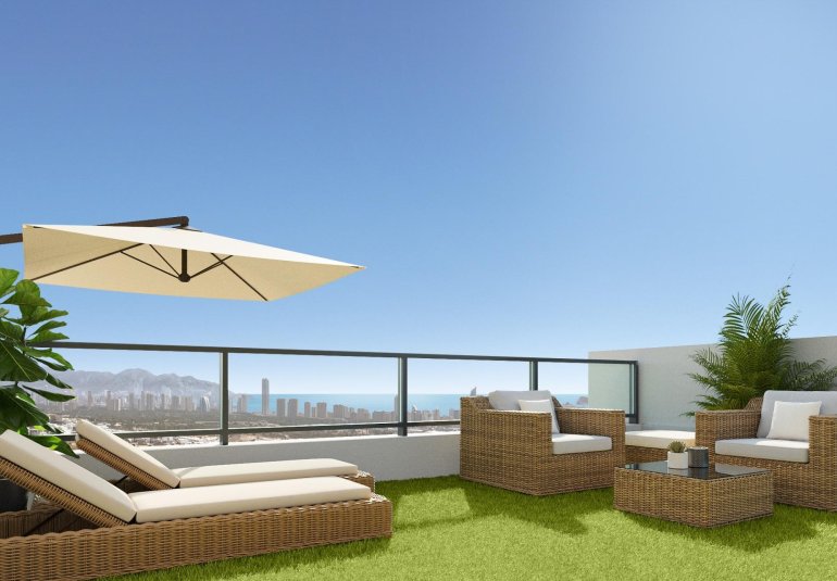 Obra nueva - Villa -
Finestrat - Balcon de finestrat