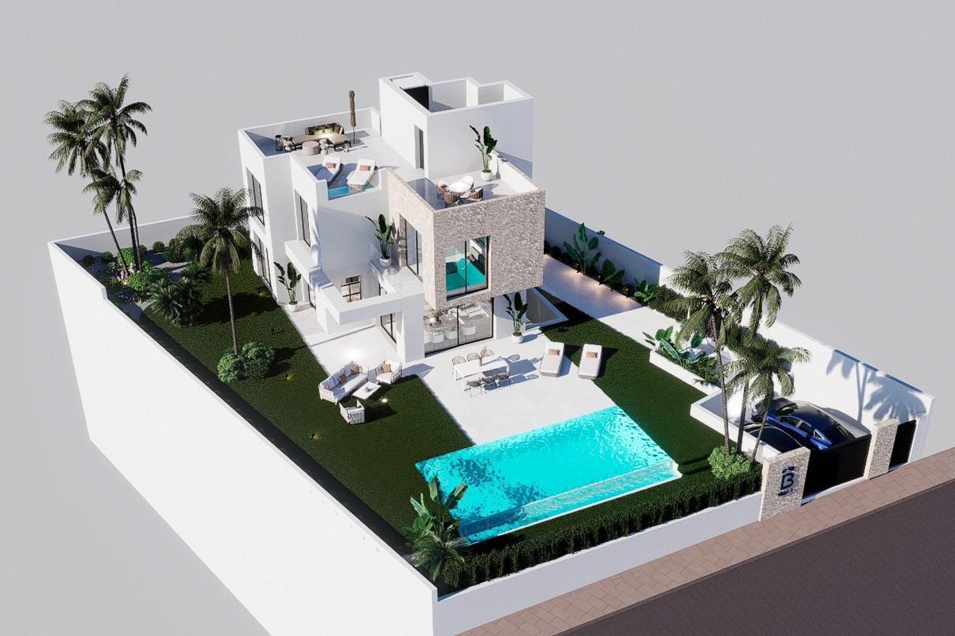 Obra nueva - Villa -
Finestrat - Balcon de finestrat