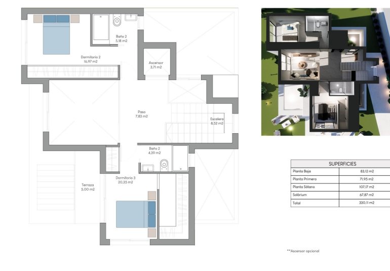 Obra nueva - Villa -
Finestrat - Balcon de finestrat