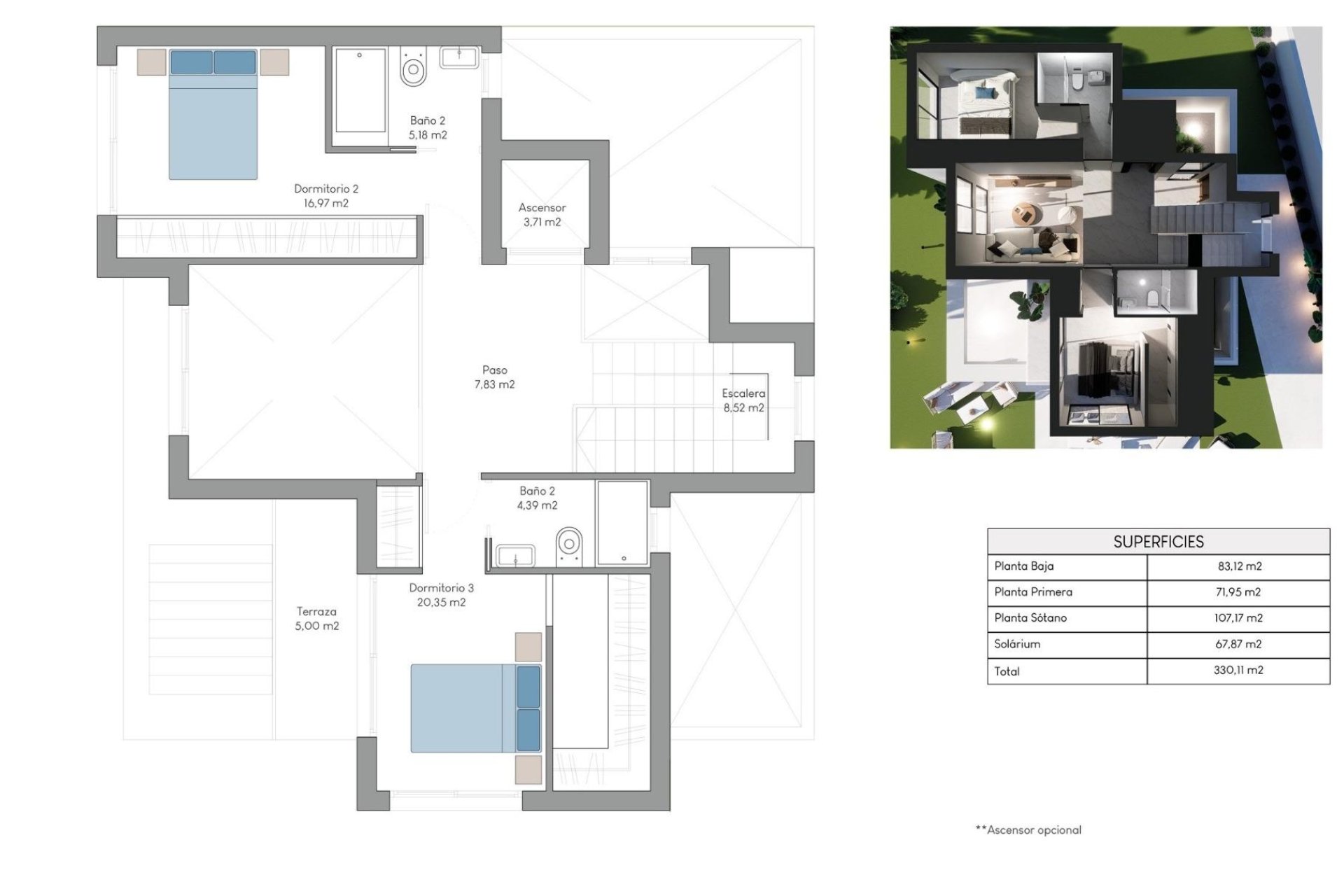 Obra nueva - Villa -
Finestrat - Balcon de finestrat