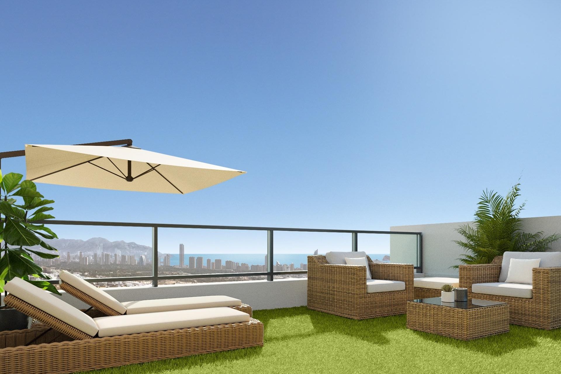 Obra nueva - Villa -
Finestrat - Balcon de finestrat