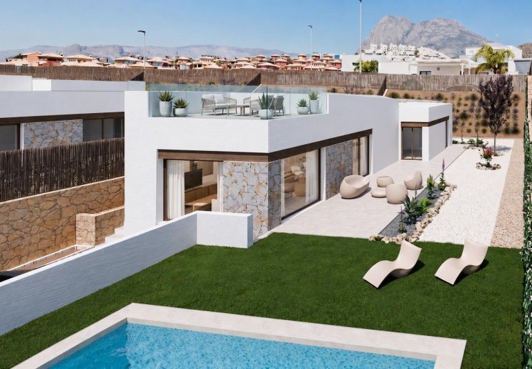 Obra nueva - Villa -
Finestrat - Balcon de finestrat