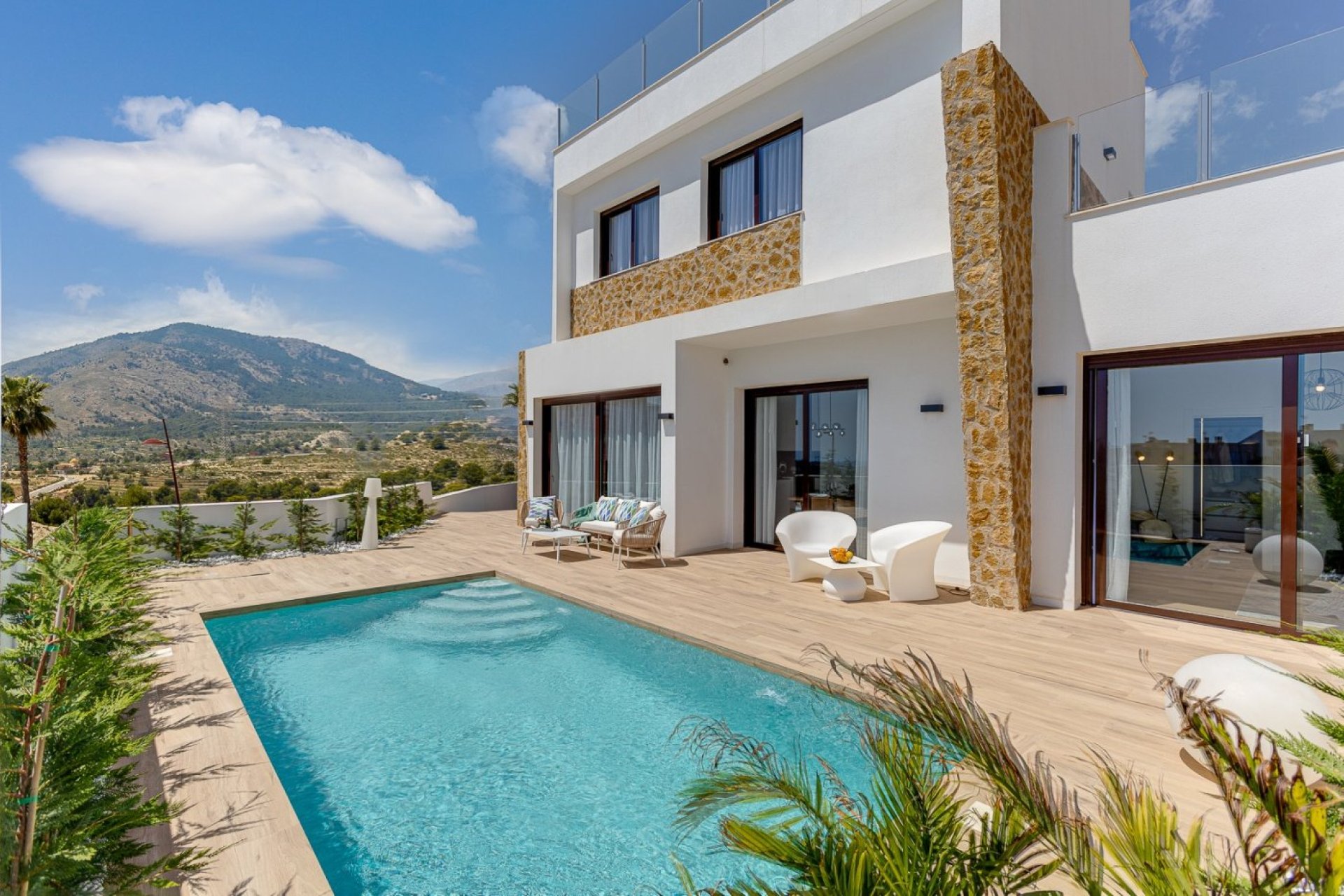 Obra nueva - Villa -
Finestrat - Balcon de finestrat