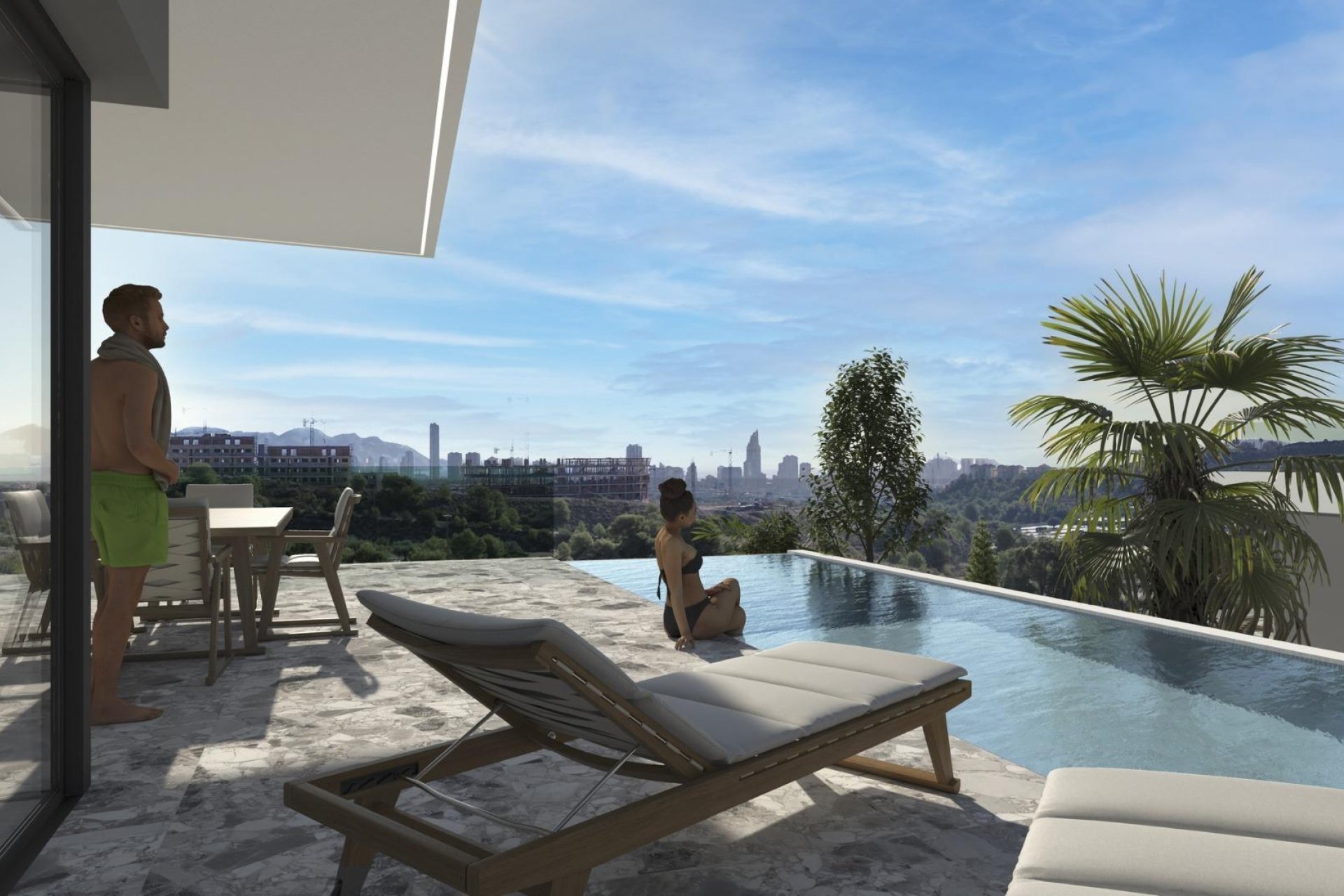 Obra nueva - Villa -
Finestrat - Balcon de finestrat