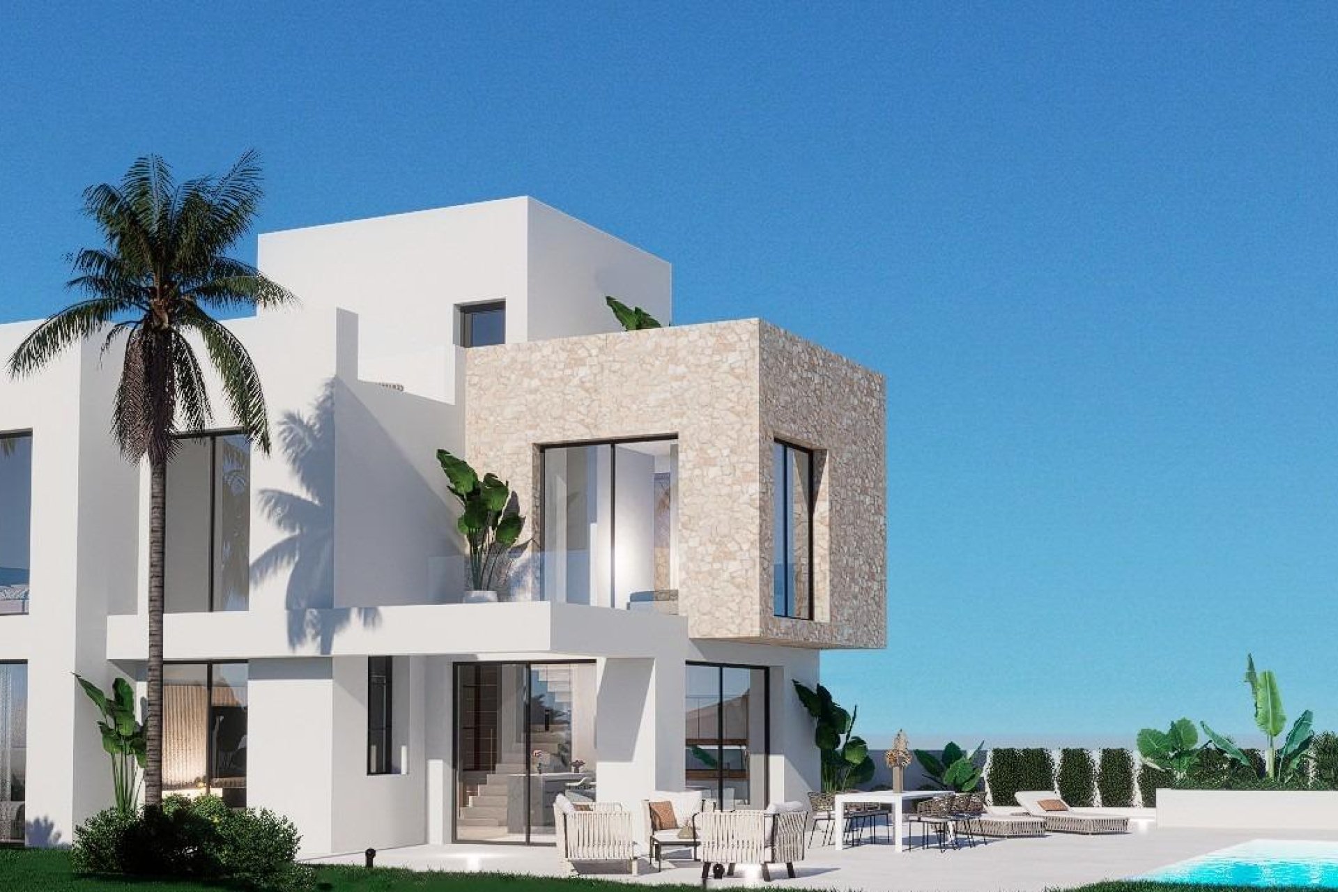 Obra nueva - Villa -
Finestrat - Balcon de finestrat