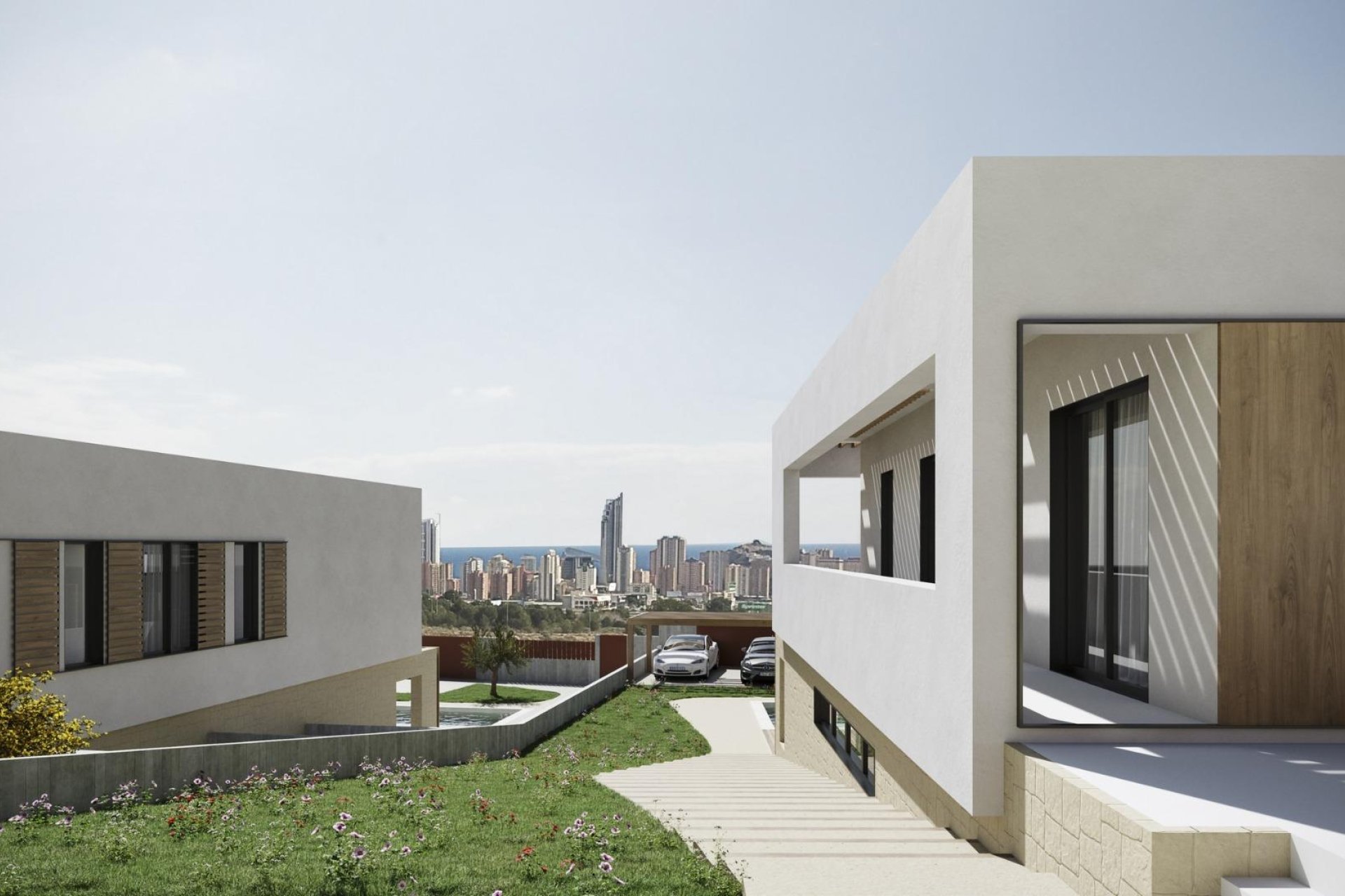 Obra nueva - Villa -
Finestrat - Campana garden