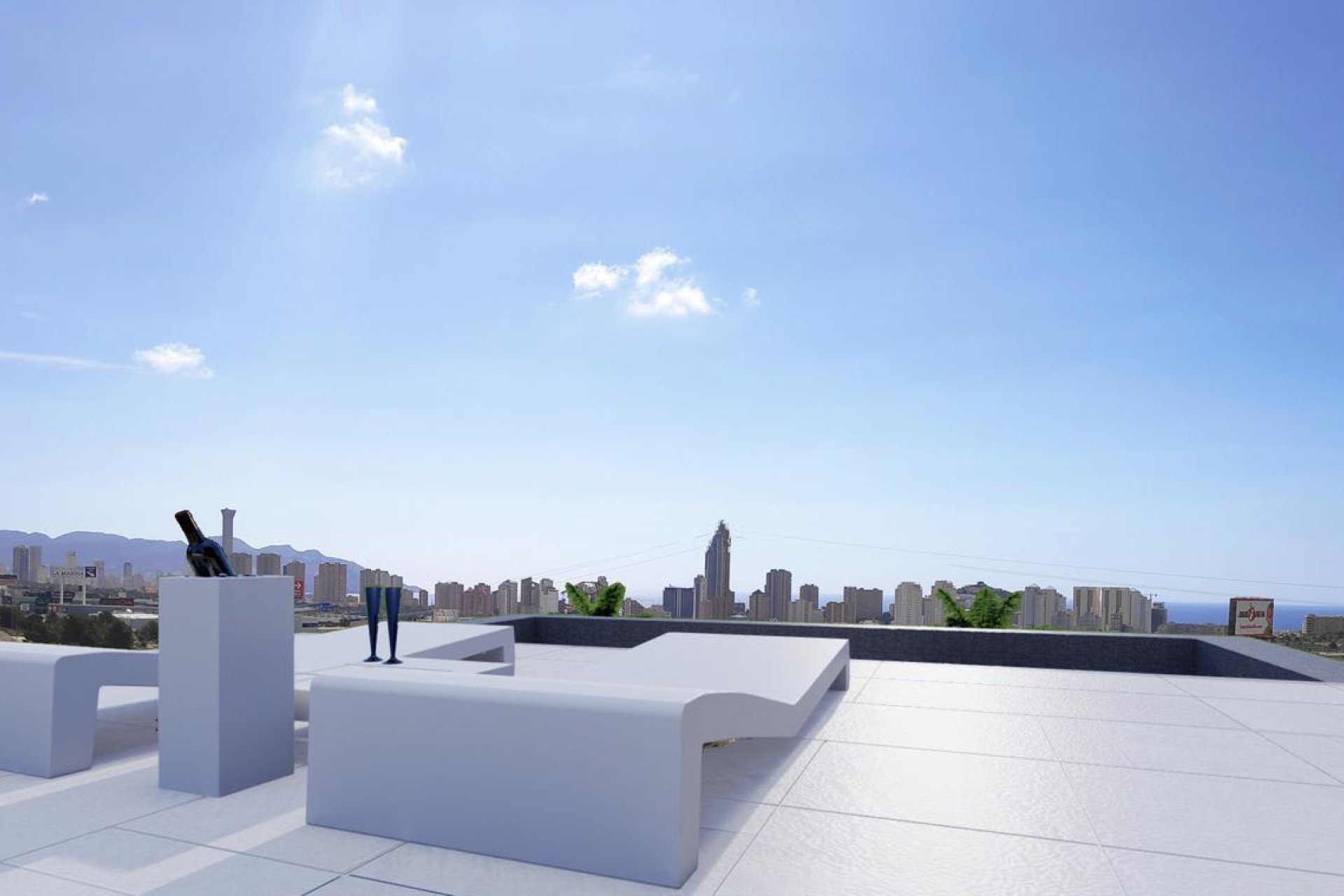 Obra nueva - Villa -
Finestrat - Campana garden