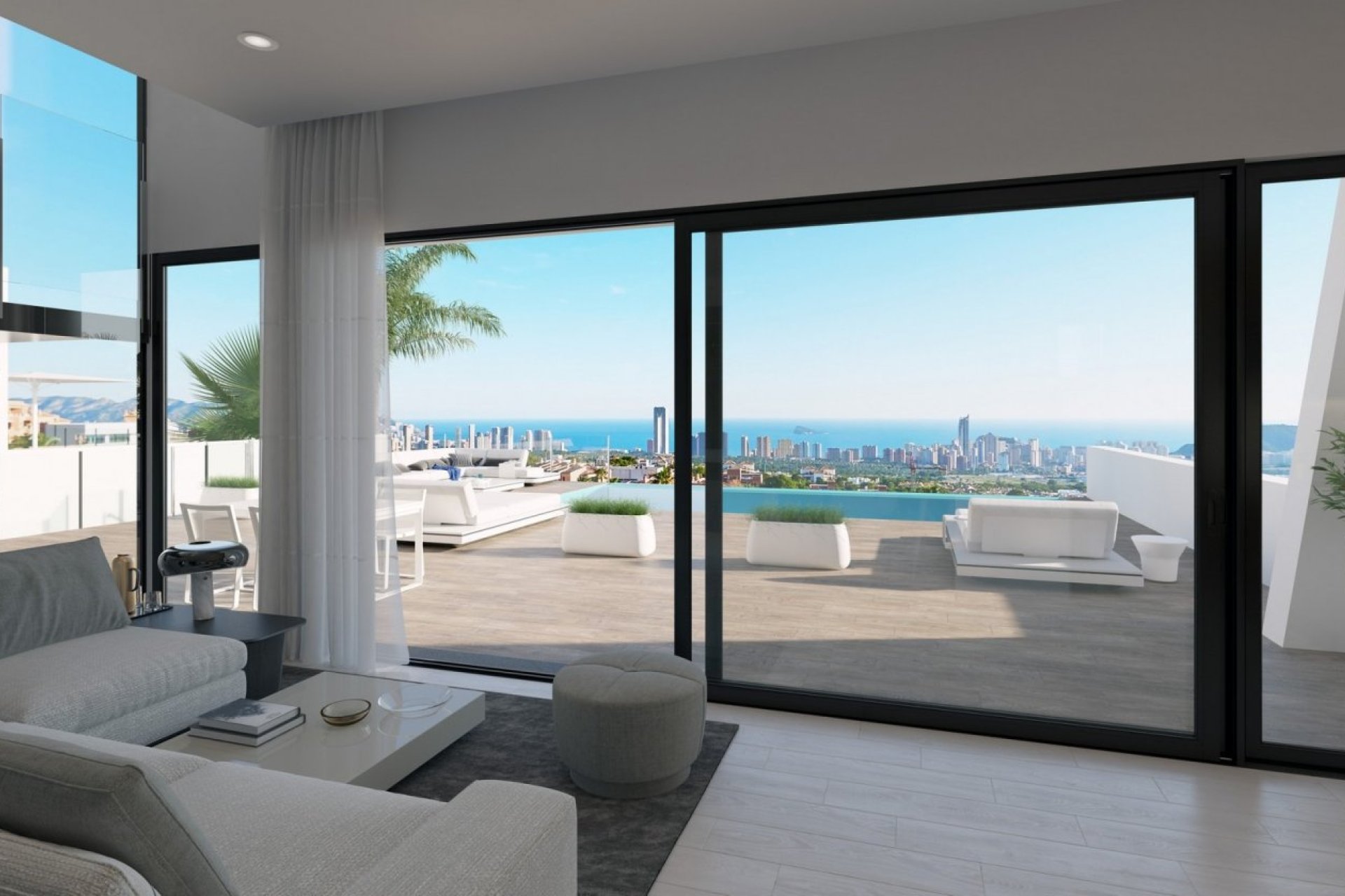 Obra nueva - Villa -
Finestrat - Campana garden