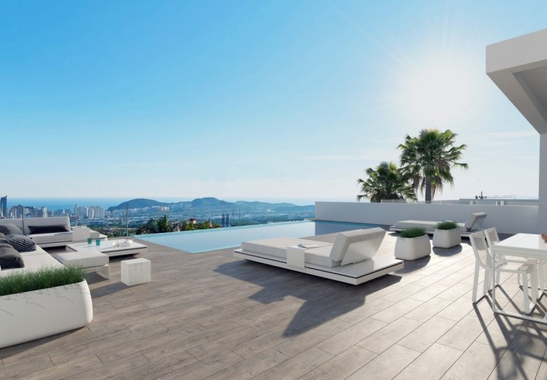 Obra nueva - Villa -
Finestrat - Campana garden