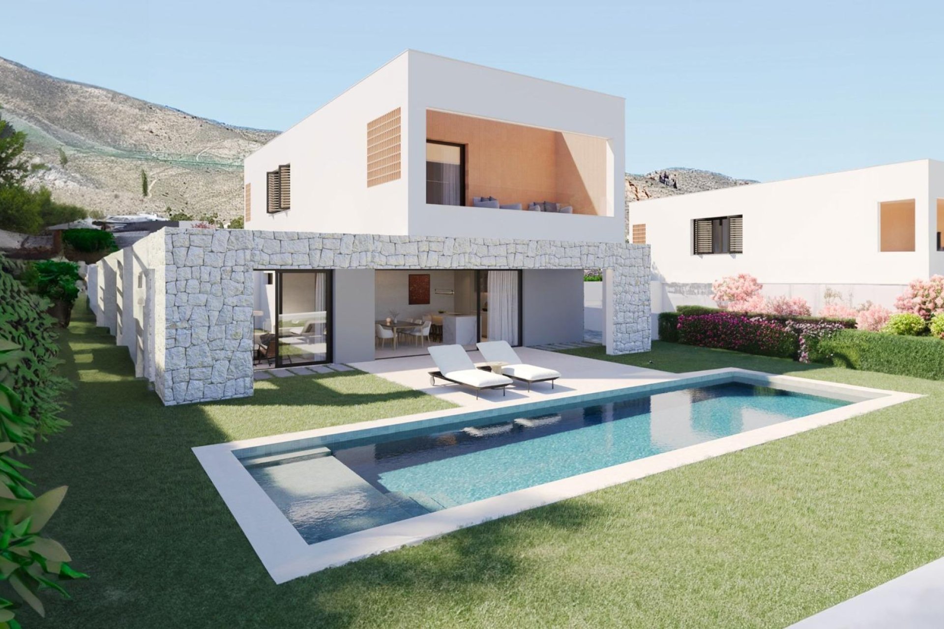 Obra nueva - Villa -
Finestrat - Campana garden