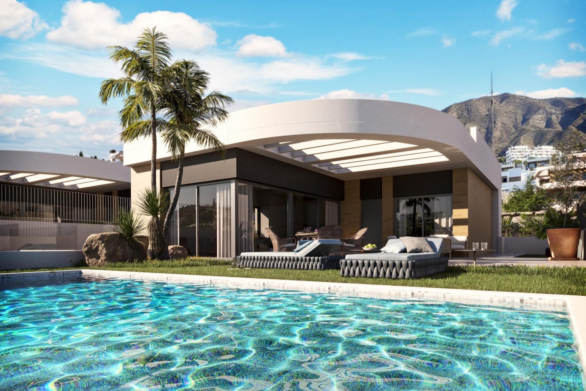 Obra nueva - Villa -
Finestrat - Campana garden