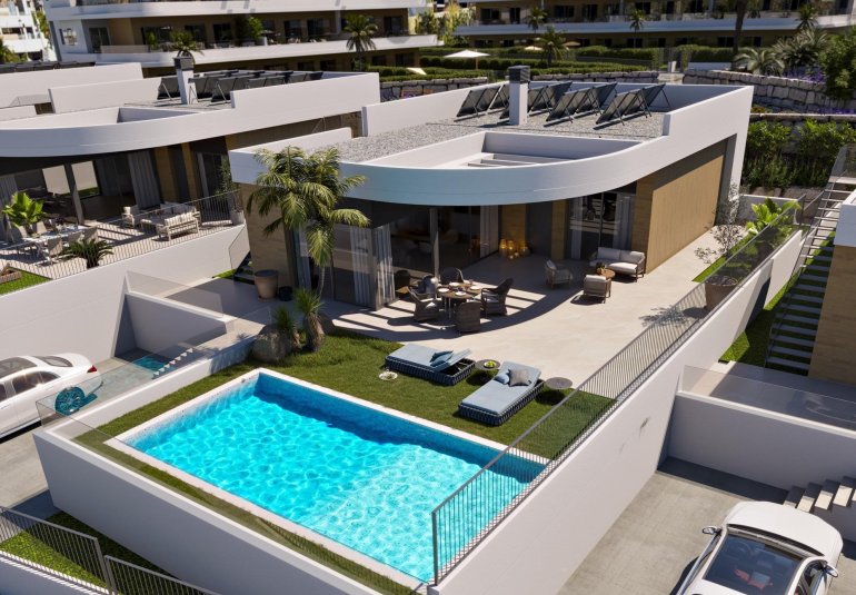 Obra nueva - Villa -
Finestrat - Campana garden