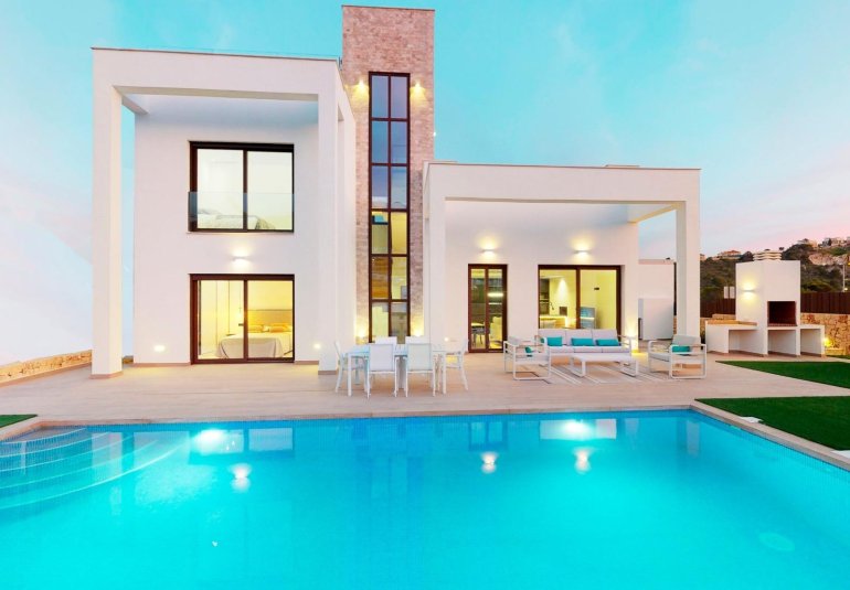 Obra nueva - Villa -
Finestrat - Campana garden